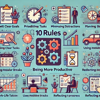 10 regole per essere più produttivi al lavoro