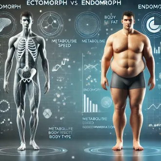 Diferencia entre ectomorfo y endomorfo