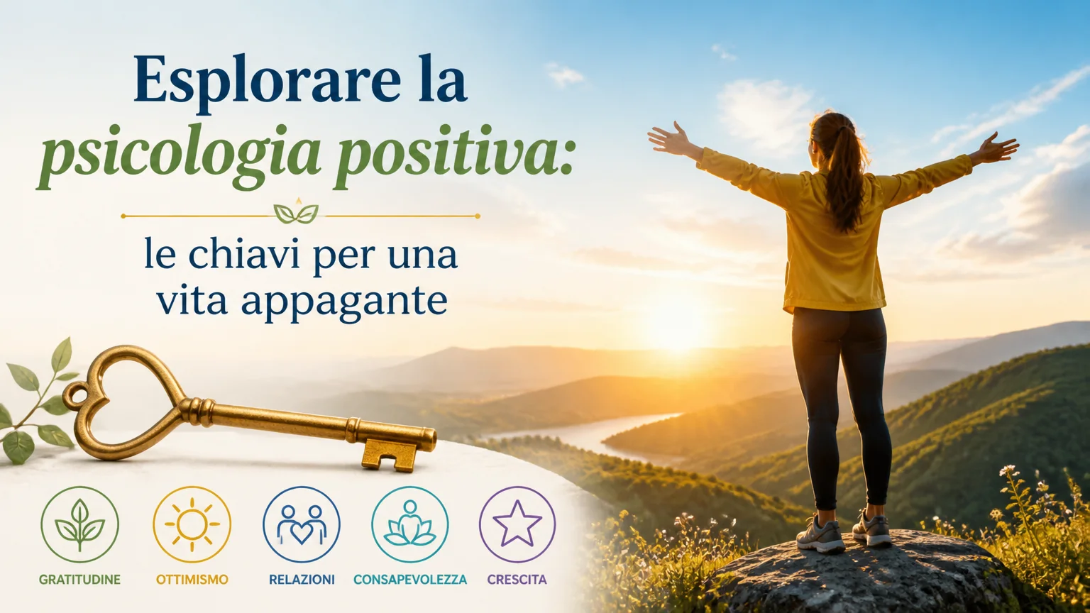 Alla scoperta della psicologia positiva: le chiavi per una vita appagante - psicologia positiva