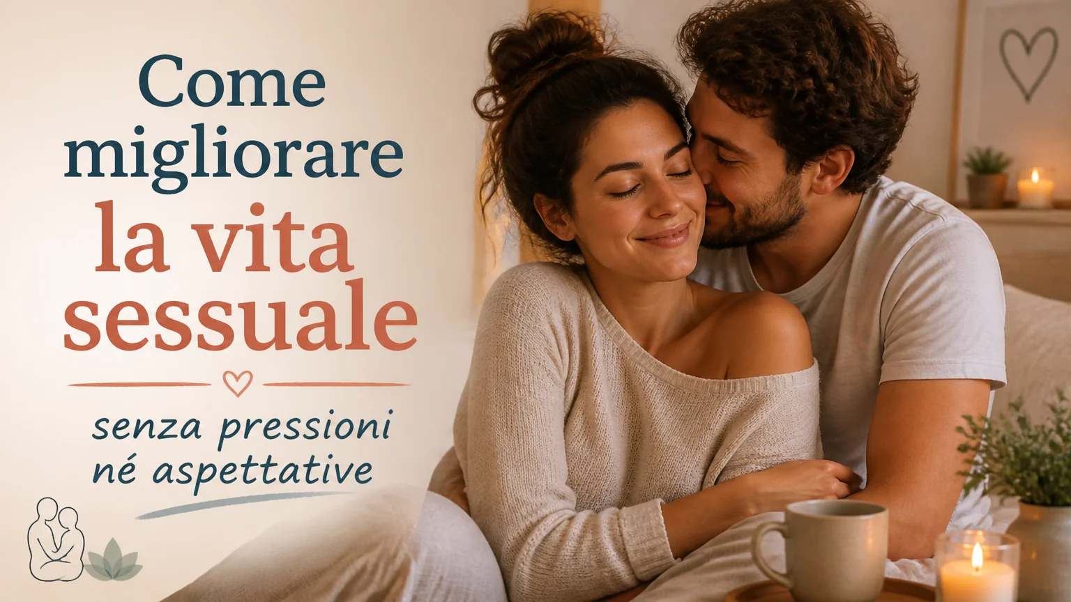 Come migliorare la vita sessuale senza pressioni né aspettative - migliora relazione coppia