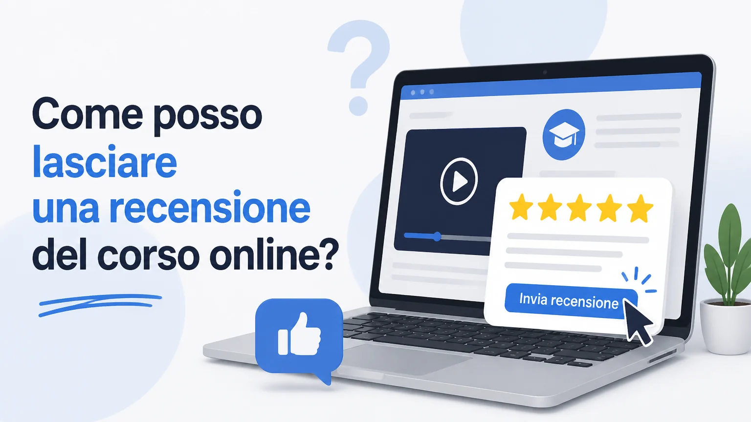 Come posso lasciare una recensione del corso online? - creazione dieta