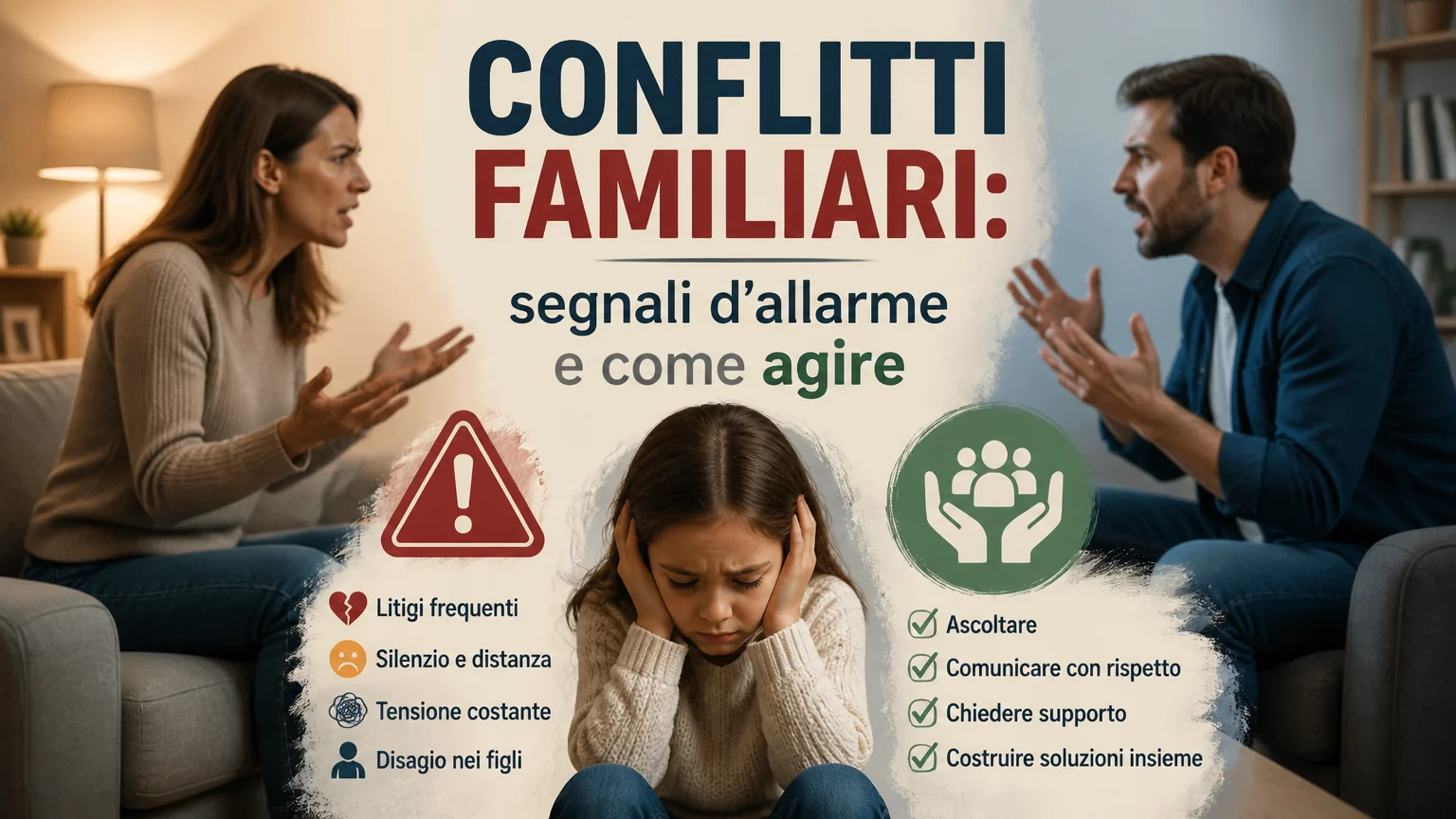 Conflitti familiari: segnali d