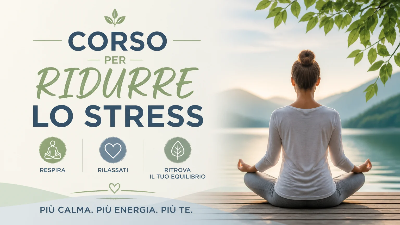 Corso per ridurre lo stress - qualita vita