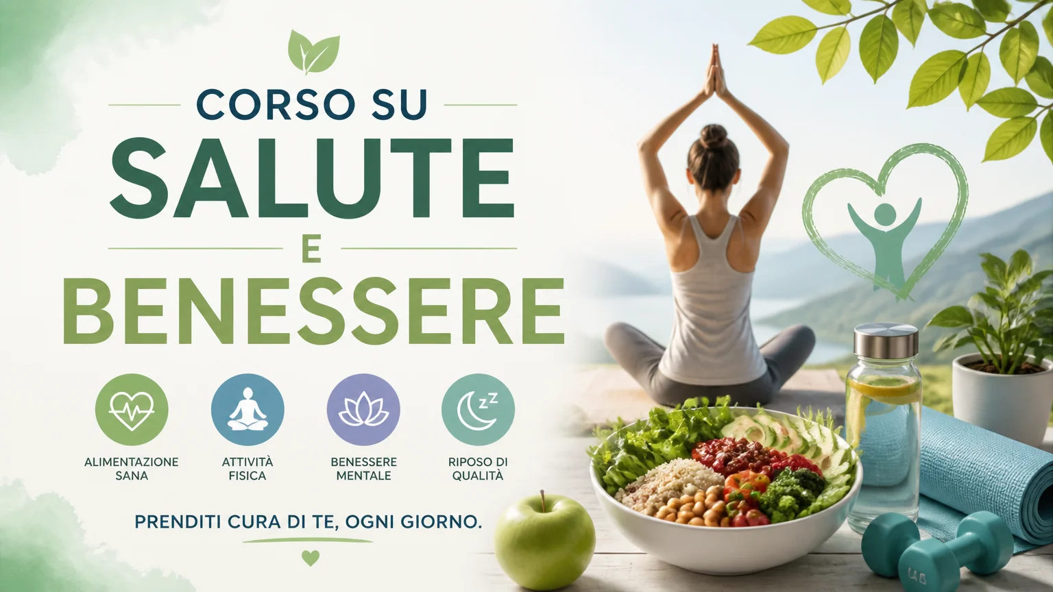 Corso su salute e benessere