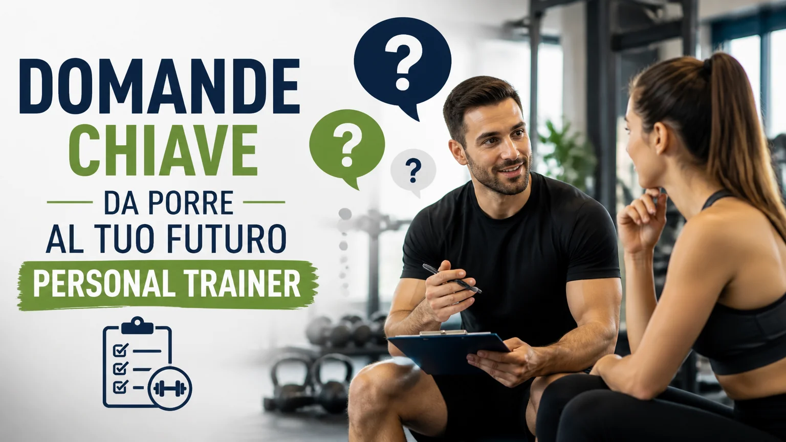 Domande chiave da porre al tuo futuro personal trainer