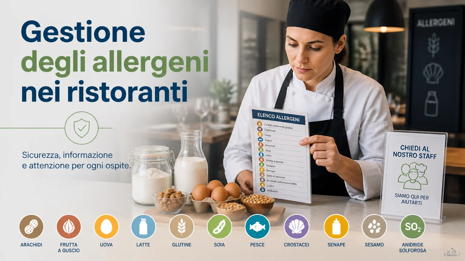 Gestione degli allergeni nei ristoranti