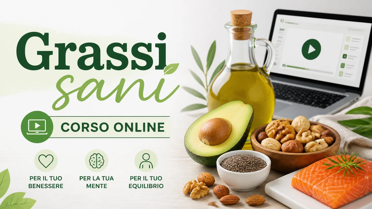 Grassi sani corso online - nutrizione chetogenica