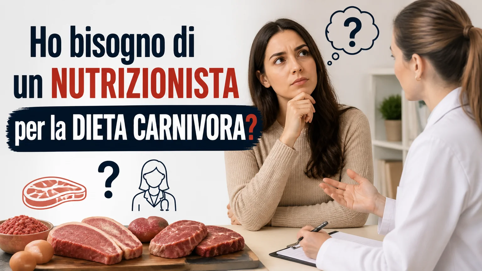 Ho bisogno di un nutrizionista per la dieta carnivora? - nutrizione carnivoro