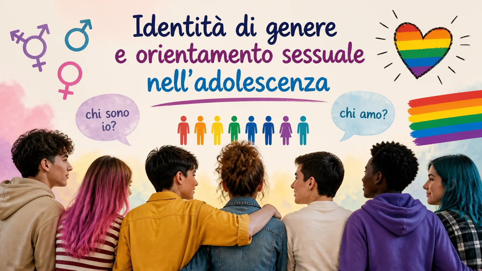 Identità di genere e orientamento sessuale nell’adolescenza - educazione sessuale adolescenti