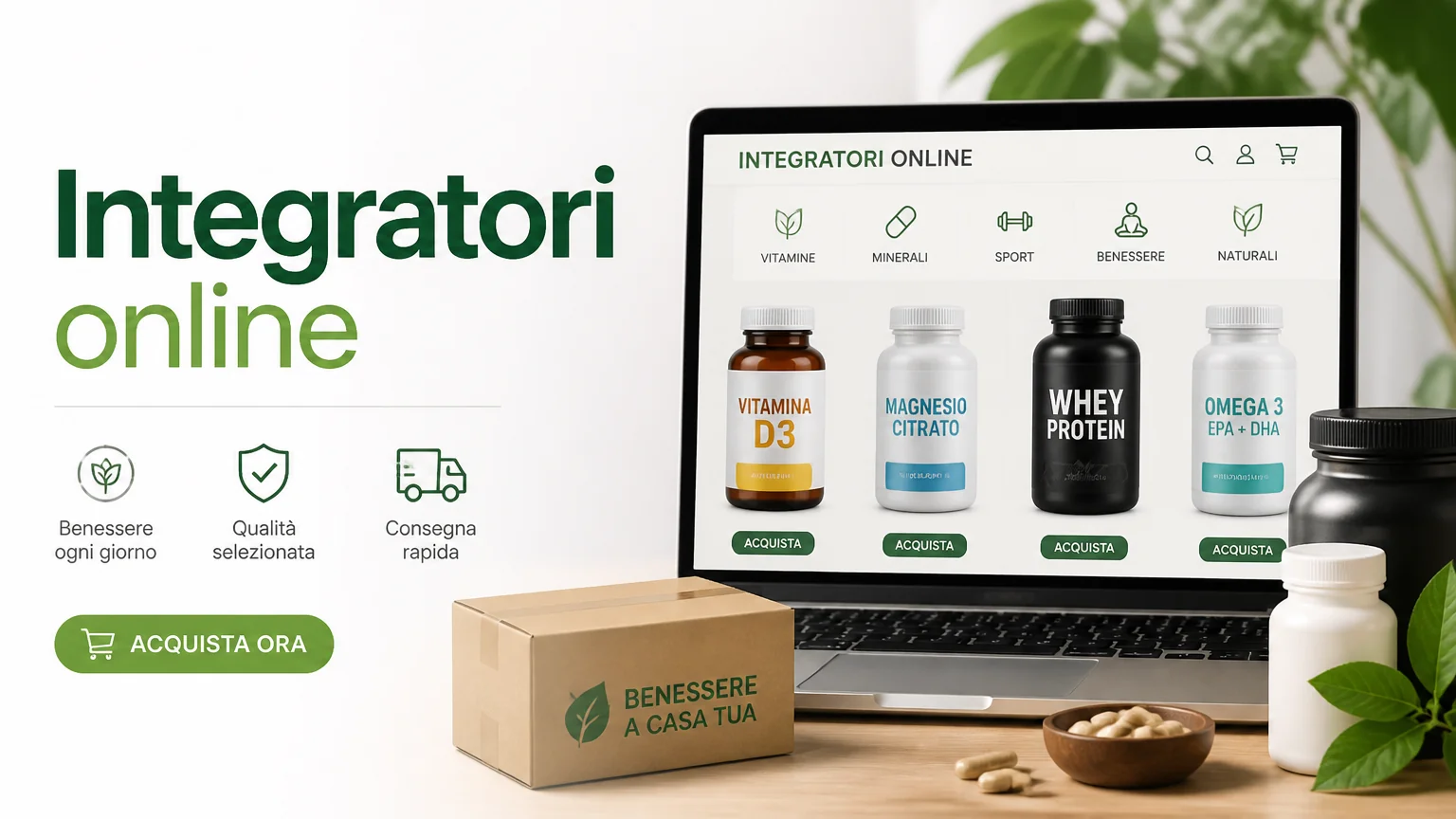 Integratori online - coaching nutrizionale