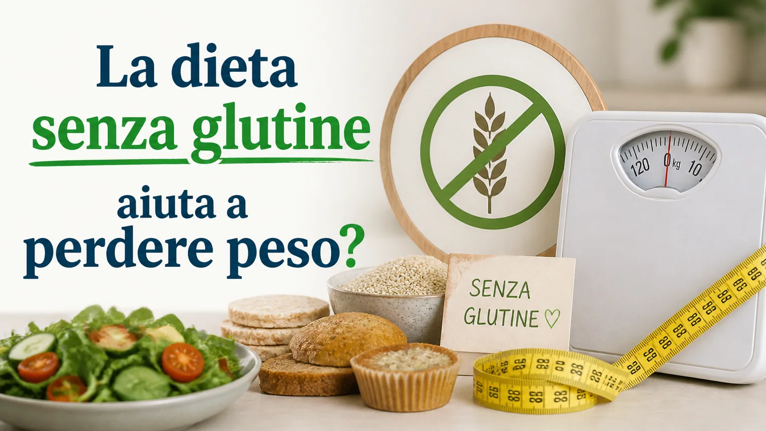 La dieta senza glutine aiuta a perdere peso? - nutrizione celiaca