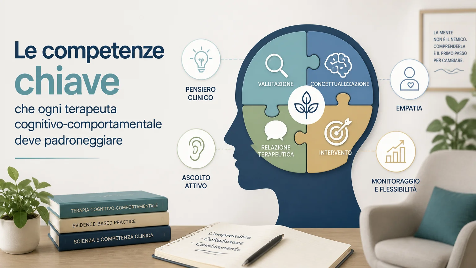 Le competenze chiave che ogni terapeuta cognitivo-comportamentale deve padroneggiare - terapia cognitivo comportamentale