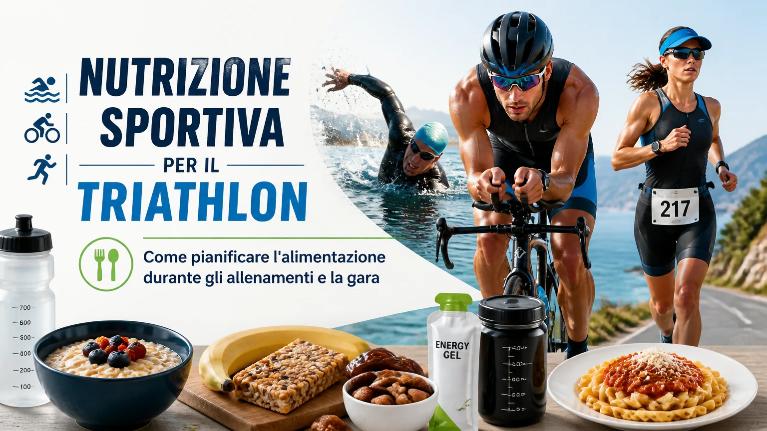 Nutrizione sportiva per il triathlon come pianificare l
