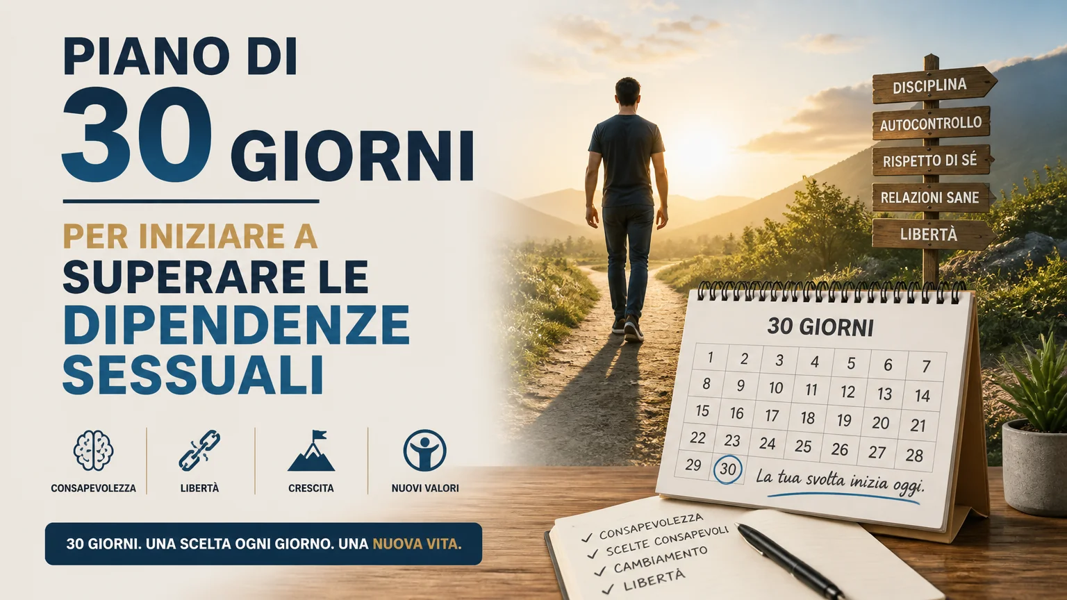 Piano di 30 giorni per iniziare a superare le dipendenze sessuali - superare dipendenze sessuali Piano di 30 giorni per iniziare a superare le dipendenze sessuali - superare dipendenze sessuali