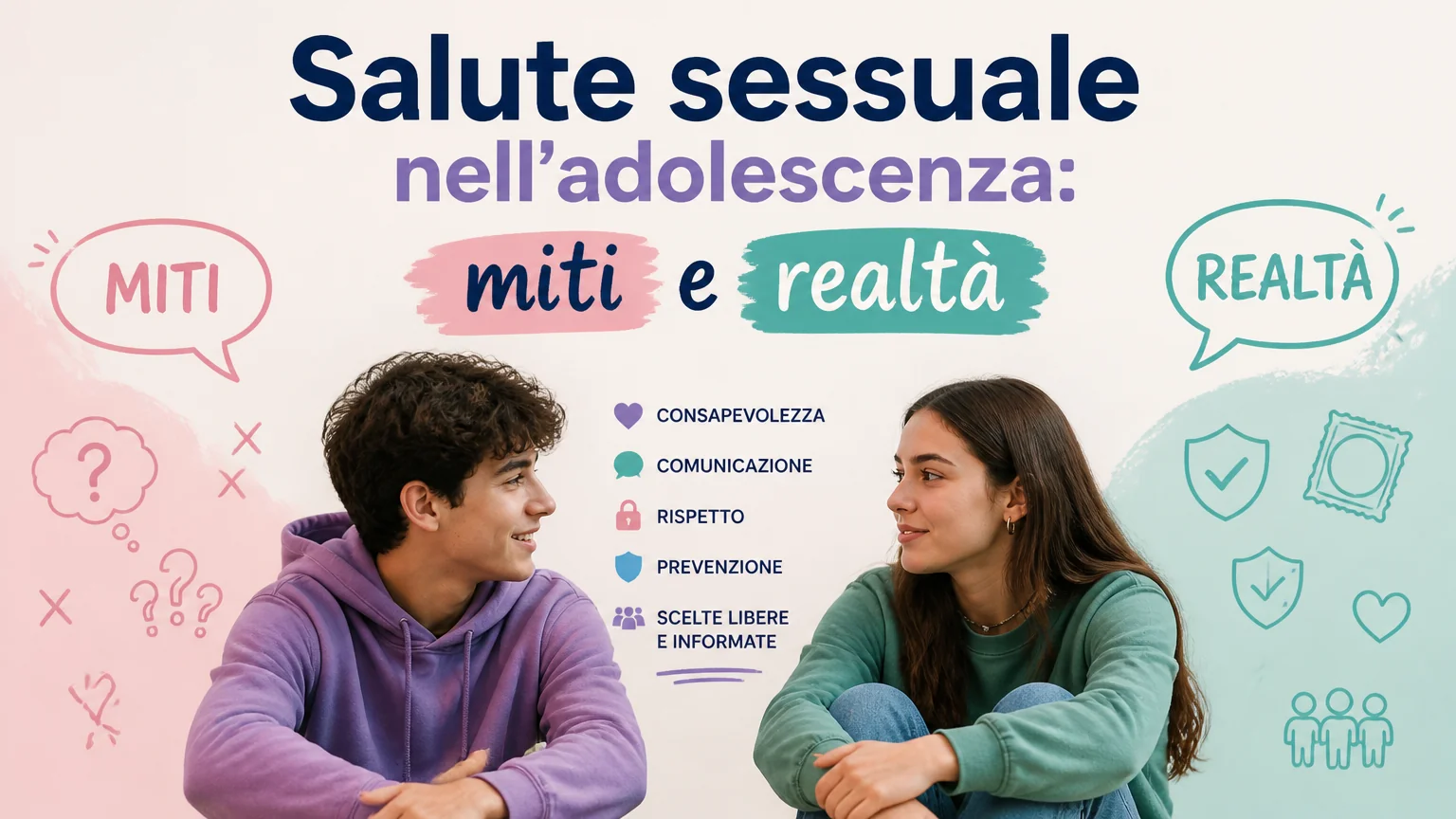 Salute sessuale nell’adolescenza: miti e realtà