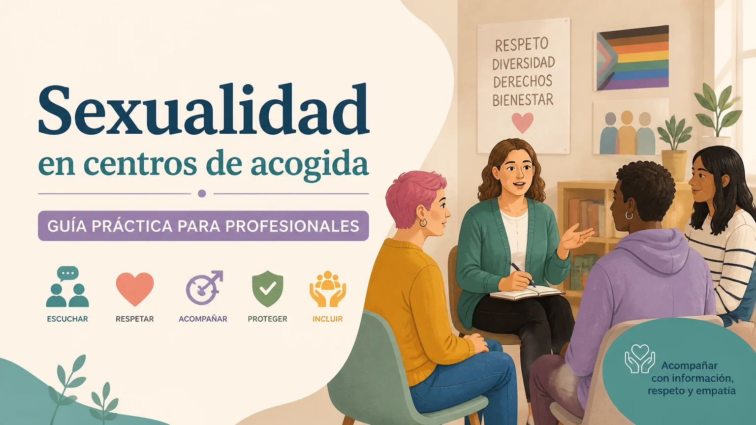 Sessualità nei centri di accoglienza: guida pratica per i professionisti - sessualita centro accoglienza