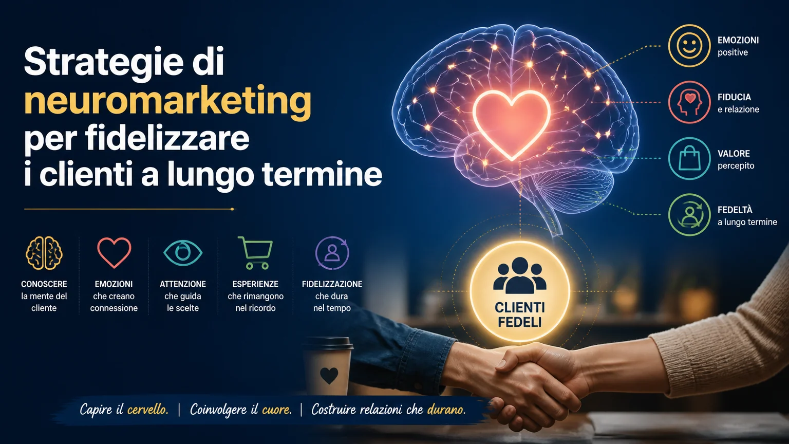 Strategie di neuromarketing per fidelizzare i clienti a lungo termine - neuromarketing