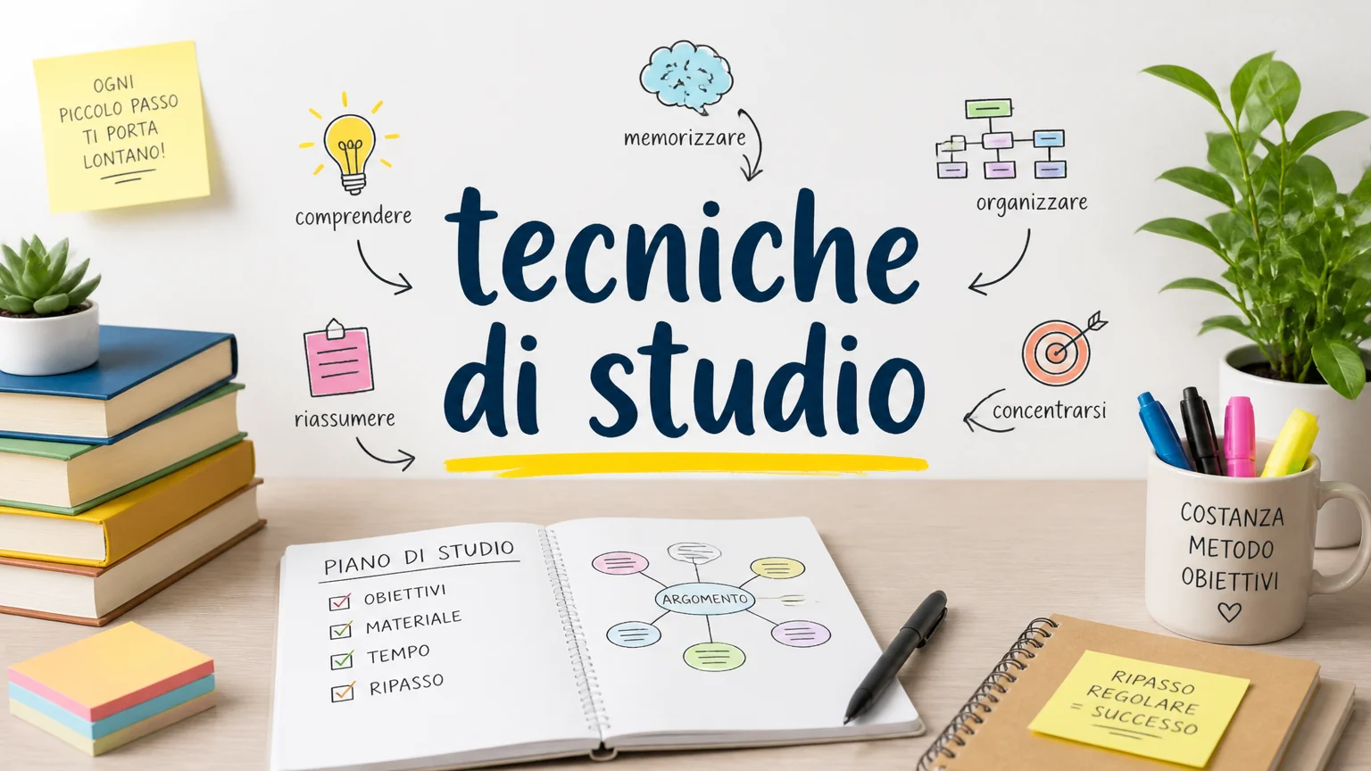 Tecniche di studio - produttivita lavoro vita casa