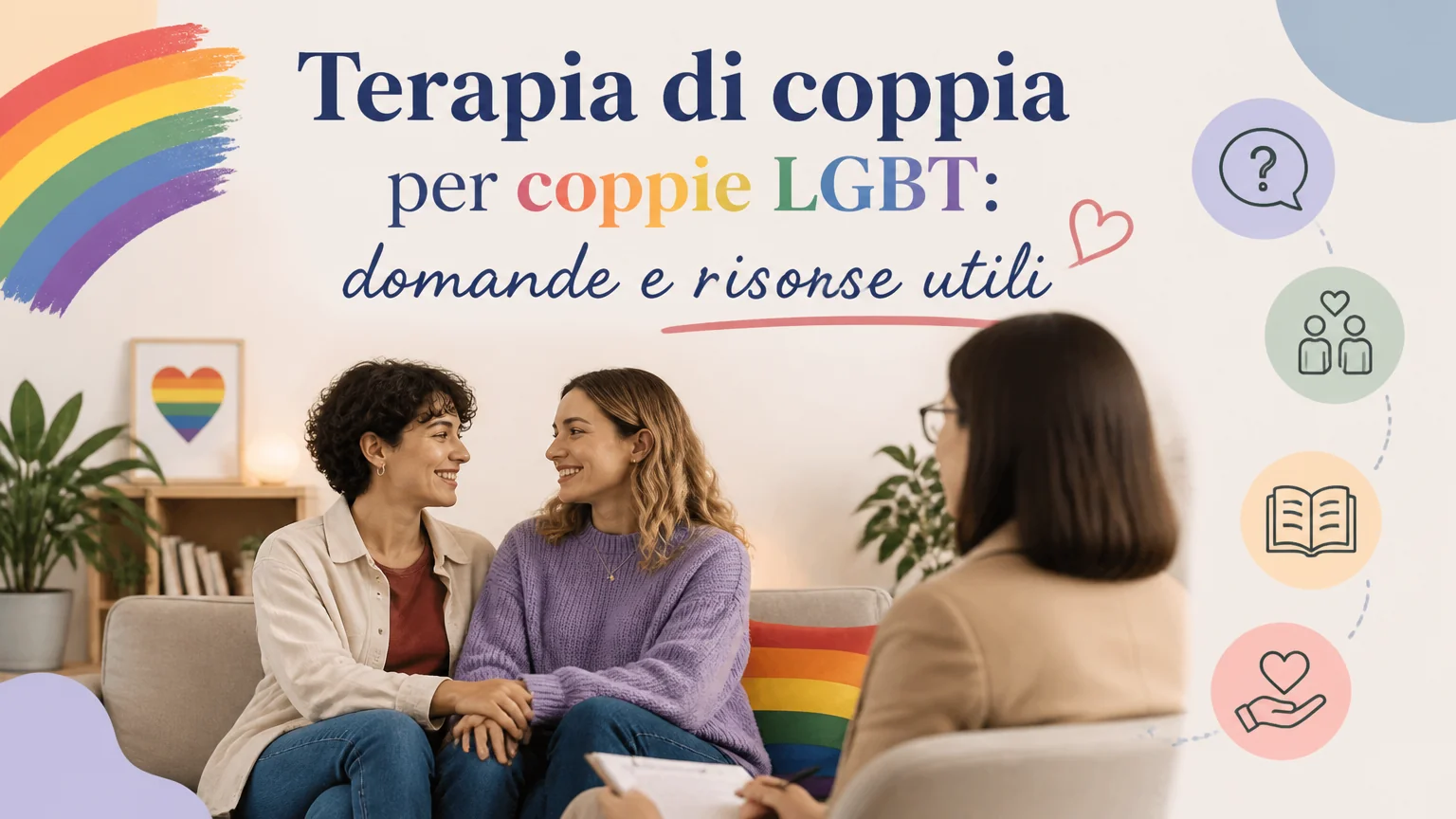 Terapia di coppia per coppie lgbt: domande e risorse utili - formazione terapia coppia
